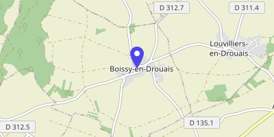 Carte OpenStreetMap — 5 place Albert-François, Boissy-en-Drouais