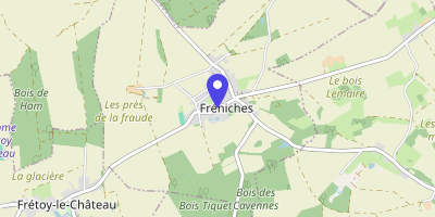 Carte OpenStreetMap — 241 rue de l'Église, Fréniches
