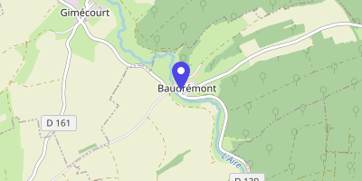 Carte OpenStreetMap — 8 rue Saint-Didier, Baudrémont