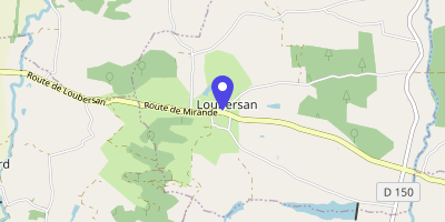 Carte OpenStreetMap — 19 chemin de la Tuilerie, Loubersan