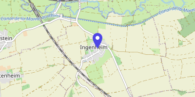 Carte OpenStreetMap — 1 rue de l'École, Ingenheim