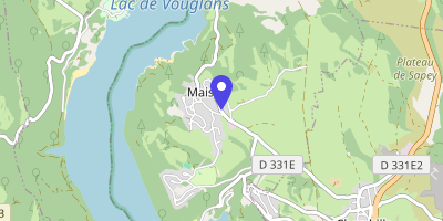 Carte OpenStreetMap — 230 route du Pont-de-la-Pyle, Maisod