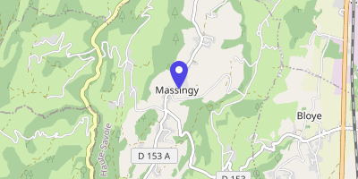 Carte OpenStreetMap — 1 route du Chef-lieu, Massingy
