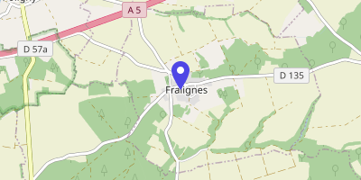 Carte OpenStreetMap — Place de l'Église, Fralignes