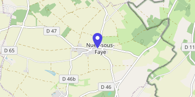 Carte OpenStreetMap — Place Saint-Georges, Nueil-sous-Faye