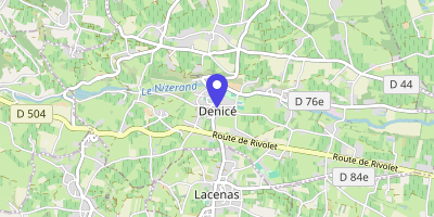 Carte OpenStreetMap — 335 Grand'rue, Denicé