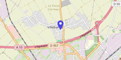 Carte OpenStreetMap — 9 rue Maurice-Pasquier, Villebarou