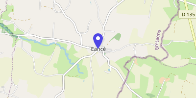Carte OpenStreetMap — 1 place de la Mairie, Éancé