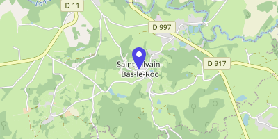Carte OpenStreetMap — 28 le Bourg, Saint-Silvain-Bas-le-Roc