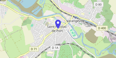 Carte OpenStreetMap — 4 bis place de la République, Saint-Nicolas-de-Port