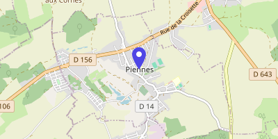 Carte OpenStreetMap — 2 rue du Colonel-Fabien, Piennes