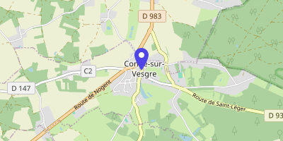 Carte OpenStreetMap — 37 rue de la Vesgre, Condé-sur-Vesgre