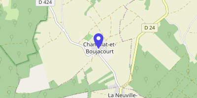 Carte OpenStreetMap — 6 rue de la Mairie, Champlat-et-Boujacourt