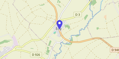 Carte OpenStreetMap — 277 Rue Désiré-Linard, Écly