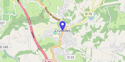 Carte OpenStreetMap — 35 place de la Mairie, Cruseilles