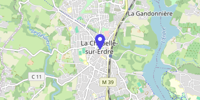 Carte OpenStreetMap — 16 rue Olivier-de-Sesmaisons, La Chapelle-sur-Erdre
