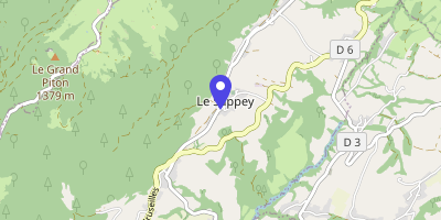 Carte OpenStreetMap — 2 route du Salève, Le Sappey