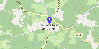 Carte OpenStreetMap — 198 avenue Auguste-Chastanet, Saint-Michel-de-Double