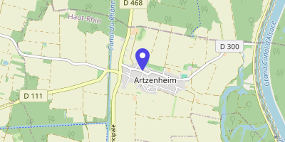 Carte OpenStreetMap — 19 rue du Sponeck, Artzenheim