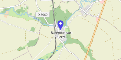 Carte OpenStreetMap — 3 rue de l'Église, Barenton-sur-Serre