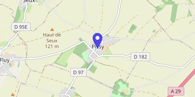 Carte OpenStreetMap — Place de l'Église, Pissy