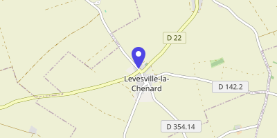 Carte OpenStreetMap — 29 rue Émile-Grapperon, Levesville-la-Chenard