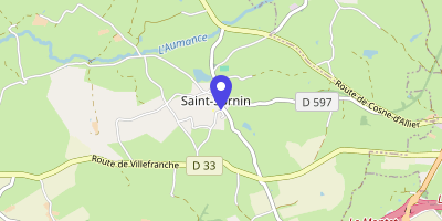 Carte OpenStreetMap — 30 rue de la Croix, Saint-Sornin