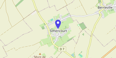 Carte OpenStreetMap — Grande-Rue, Simencourt