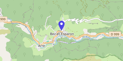 Carte OpenStreetMap — 7 place de l'Église, Bez-et-Esparon