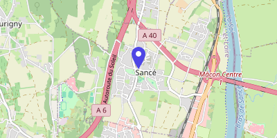 Carte OpenStreetMap — 3 rue du Bourg, Sancé