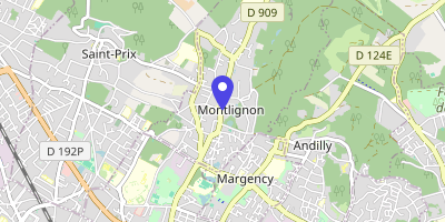 Carte OpenStreetMap — 10 rue de Paris, Montlignon