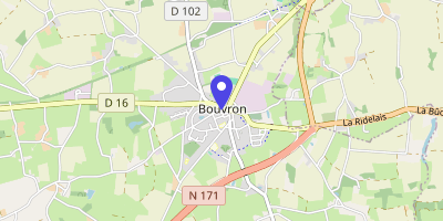 Carte OpenStreetMap — 12 rue Louis-Guihot, Bouvron
