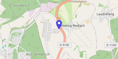 Carte OpenStreetMap — Rue de la Hutte-aux-Bois, Tritteling-Redlach
