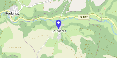 Carte OpenStreetMap — Rue du Moulin, Louvières