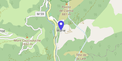Carte OpenStreetMap — Place de la Mairie, Marie