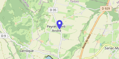 Carte OpenStreetMap — 16 route départementale 35, Peyret-Saint-André