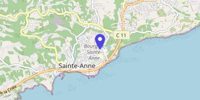 Carte OpenStreetMap — 30 rue Paulin-Chipotel, Sainte-Anne