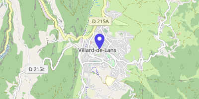 Carte OpenStreetMap — 62 place Pierre-Chabert, Villard-de-Lans