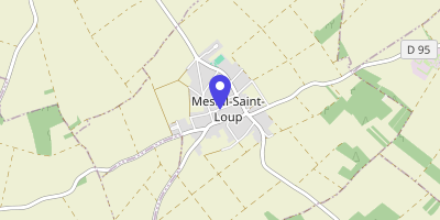 Carte OpenStreetMap — 15 rue Ferrée, Mesnil-Saint-Loup