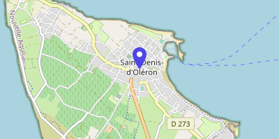 Carte OpenStreetMap — 27 rue de la Libération, Saint-Denis-d'Oléron
