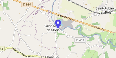 Carte OpenStreetMap — 8 route des Moulins, Saint-Maur-des-Bois