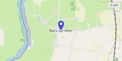 Carte OpenStreetMap — 9 route de Moiry, Mars-sur-Allier