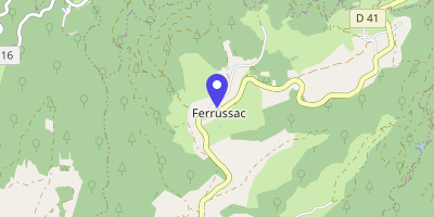 Carte OpenStreetMap — Le Bourg, Ferrussac