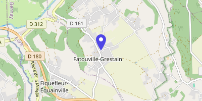 Carte OpenStreetMap — 49 route du Marais, Fatouville-Grestain