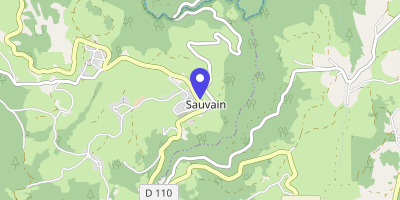 Carte OpenStreetMap — 7 place de la Mairie, Sauvain