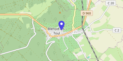 Carte OpenStreetMap — 1 chemin des Plantes, Blénod-lès-Toul