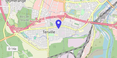 Carte OpenStreetMap — Route de Verdun, Terville