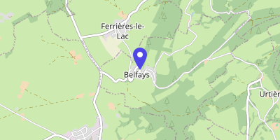 Carte OpenStreetMap — 8 rue Principale, Belfays