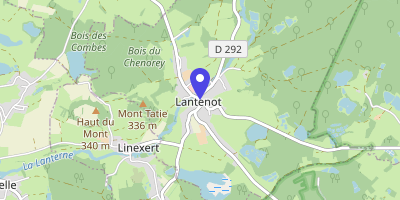 Carte OpenStreetMap — 2 rue de la Lanterne, Lantenot