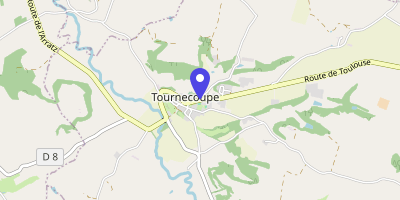 Carte OpenStreetMap — 11 route de Toulouse, Tournecoupe